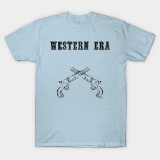 Western Era - Two revolvers T-Shirt